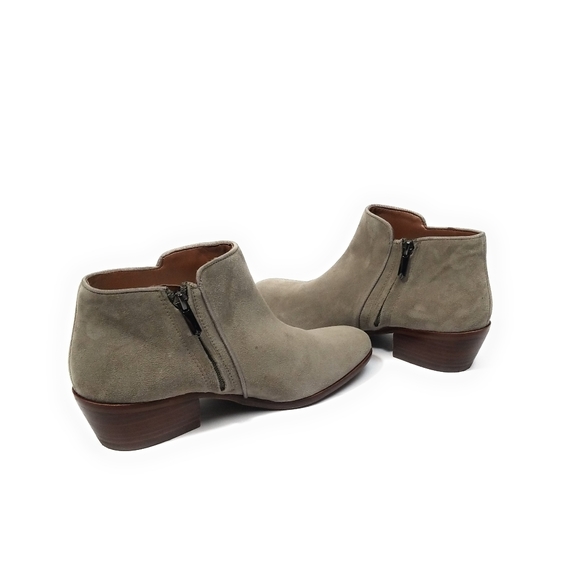 Sam Edelman Petty Suede Ankle Booties in Putty Womens Size 8.5 - Picture 5 of 7